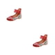 thumbnail image 3 of Sonducket Lino Transpirable Y Versátil Bailarinas Para Mujer Go-To Zapatos Bailarinas Para Mujer Bombas Zapatos Nuevo Bordado rojo 36 rojo treinta y seis 2piezas, 3 of 4