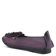 Spring Step LArtiste Dezi Hand-Painted Ballet Flats with Leather Flower