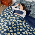 thumbnail image 4 of Homewish Floral Daisy 7-Piece Full Bedding Set - Chic Flowers Spring Garden, 4 of 8