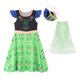 thumbnail image 4 of Vestido WonderBabe Snow Queen Princess para niñas 1-2T, 4 of 7