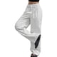 thumbnail image 2 of Pantalones Anchos y Holgados para Mujer, Estilo Palazzo Harén, Informales, A Rayas, con Cintura Elástica y Bolsillos S, 2 of 7