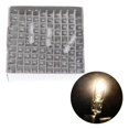 thumbnail image 5 of 100x T5 Glass Light Bulb Car Lights Lamp Headlights Lamp Car Instrument Panel Brake Light 12W 12V Dashboard Bulbs, 5 of 5