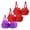 N, variant on Gkeoshab Bras for Women Women's Lace & Embroidery Underwire Bra Thin Plus Size Floral Embroidered Full Cup Bra A 100B