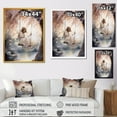thumbnail image 4 of DESIGN ART Designart "Stunning Woman Under Willow Tree Iii" Fashion Woman Wall Decor 16 in. wide x 32 in. high, 4 of 5