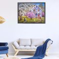 thumbnail image 2 of Cuadros Decorativos Pintura de diamante 5D Garden Villa DIY Full Round Drill Kit Rhinestone Decoración para el hogar JShteea Nuevos Originales, 2 of 9