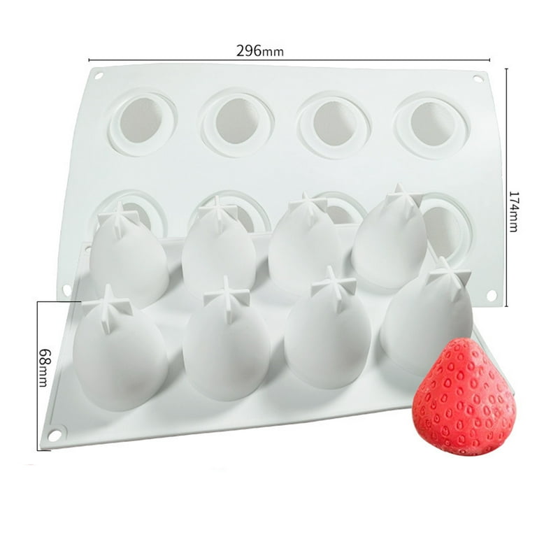 Silicone Decorating Tools, Strawberry Mold Silicone