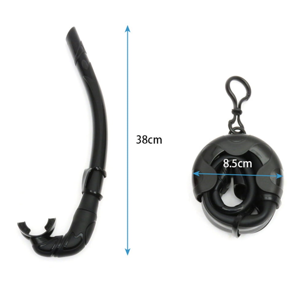 Foldable Snorkel Tube Silicone Foldable Snorkel Tube Snorkel Women Men