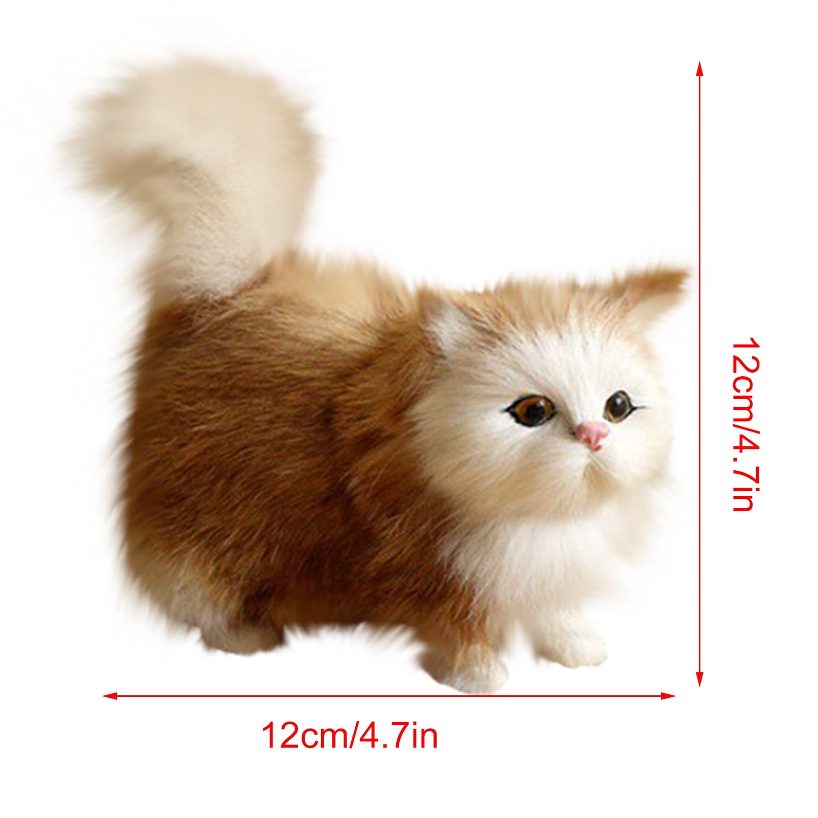 Cute cat top stuffed toy