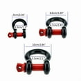thumbnail image 5 of U Type Heavy Duty Drop Metal D-ring Shackle U-hook Loop Hook for SUV Trailer, 5 of 12