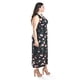 thumbnail image 2 of Vestido Largo Roman Fashion 8802X-10 Talla Extra Negro, 2 of 7