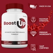 (5 Pack) Boost Up Capsules, Maximum Strength Performance, Boost Up Pills for Men, All Natural Supplement BoostUp Pastillas, 5 Month Supply