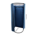 thumbnail image 2 of Fitting Room with Shading Curtain, Modern Clothing Store Fitting Room 1 People Capacity Modern Blue Fitting Room, 2 of 20