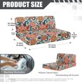 thumbnail image 7 of Aplkyhs Rose Skull RV Dinette Cushion Covers Stretchable RV Accessories for Inside Couch Cushion Covers Washable Furniture Covers for Sofa and Loveseat 1 Backrest Cover and 1 Bench Cover, 7 of 7