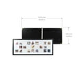 thumbnail image 4 of Prinz 27-Opening 16" x 40" Black Matted Collage Picture Frame, for 3x3 Photos, Wall Hanging, 4 of 5