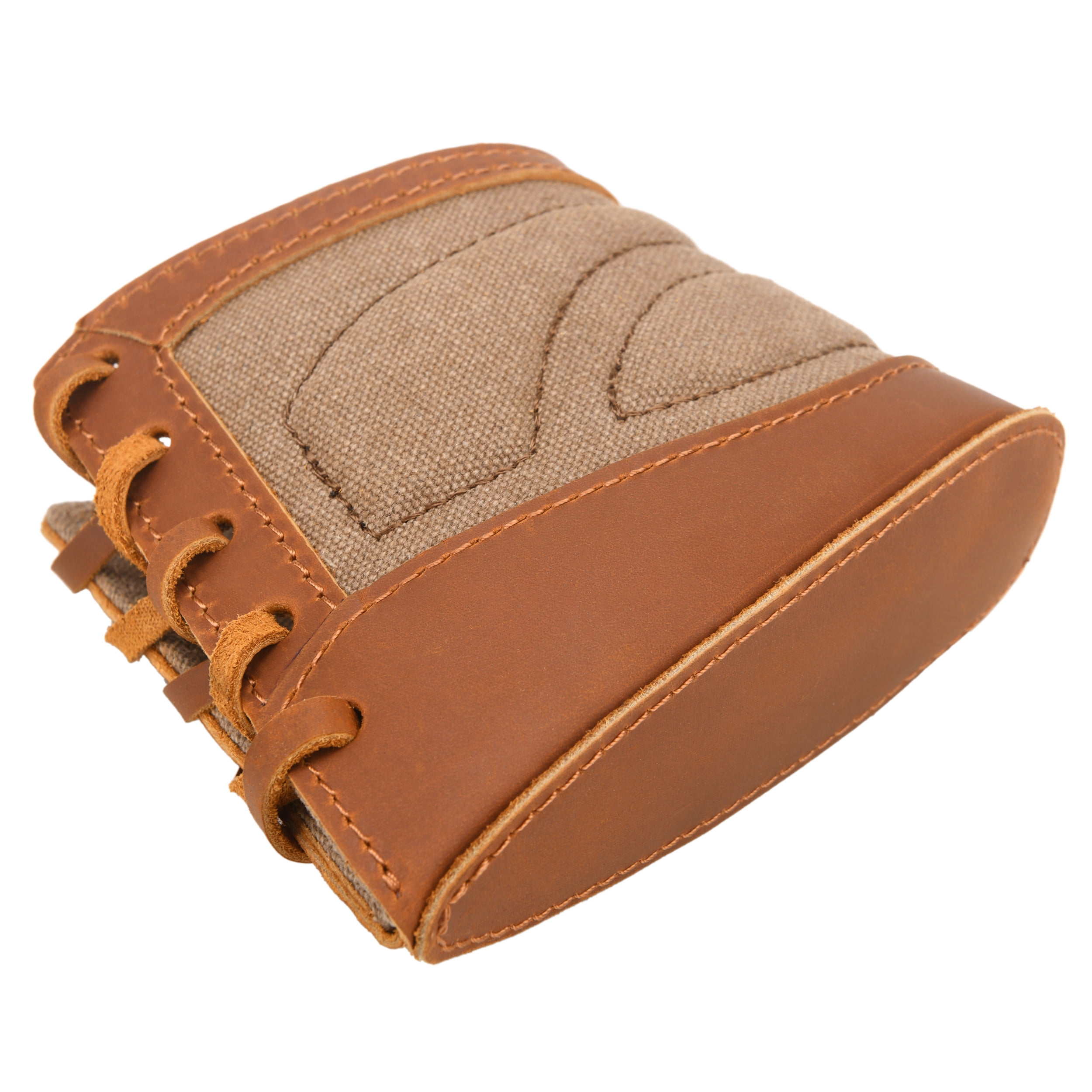 WAYNE'S DOG Slip on Recoil Pads for Rifles Shotguns, Adjustable Leather & Canvas Gun Buttstock Extension Pad