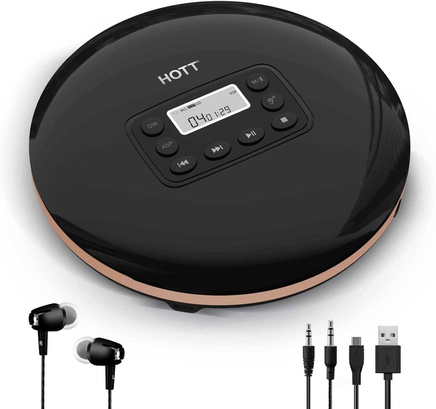 onn. 500W CD Stereo System with 