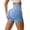 k541150-Sky Blue4, variant on LIIPEE Women Leggings Casual Elastic High Waist Slim Fit Mini Leggings Solid Color Versatile Seamless Shorts Fashion Comfortable Soft Breathable Daily Leggings,Beige,L