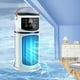 thumbnail image 5 of Ventilador de Refrigeración por Agua, Aire Acondicionado, Temporizador de Velocidad Ajustable, Ventilador Personal con Humidificador para el Hogar y la Oficina., 5 of 7