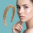 thumbnail image 2 of Unique Bargains 1 Pc Fashion Leopard Headbands for Women Yellow, 2 of 6