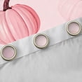 thumbnail image 4 of Manfei Cartoon Pink Pumpkin Blackout Curtains Set of 2 (52x84 Each) for Kids, Kawaii Autumn Harvest Window Curtains, Western Festival Curtains and Drapes, Living Room Curtains Decor, 4 of 6
