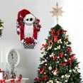 thumbnail image 5 of Guirnalda de terror de acrílico para colgar en la puerta, decoración para exteriores, Halloween, Navidad, suministros para fiestas en el hogar, accesorios, adorno navideño, 5 of 5
