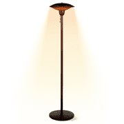 Dubbin Electric Patio Heater 1500W Outdoor Heater, Patio Infrared Heater, Portable Standing Heater