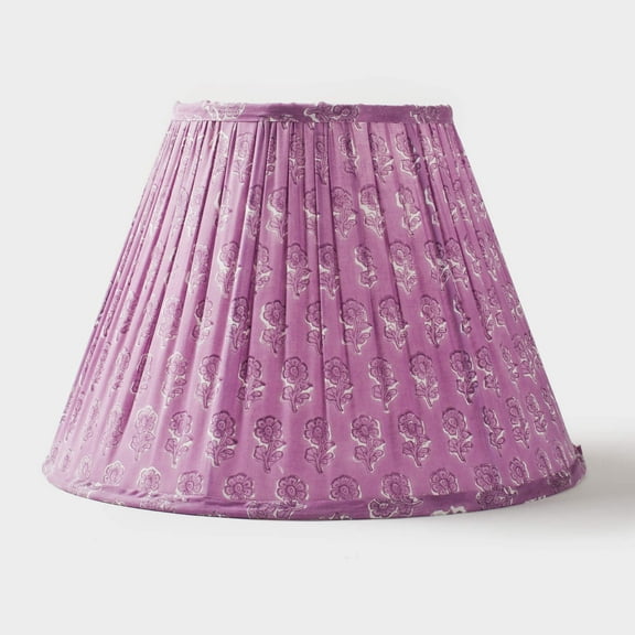 Daisy Gathered Floral Lampshade