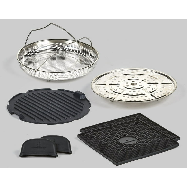 Copper Chef Quick-Cook 16-Piece Pan Set with CeramiTech Navy