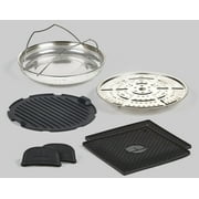 Copper Chef Quick-Cook 16-Piece Pan Set with CeramiTech Navy/Copper