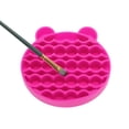 thumbnail image 4 of Unique Bargains 1 Pc Durable Makeup Brush Storage Cleaner Rose Red, 4 of 7