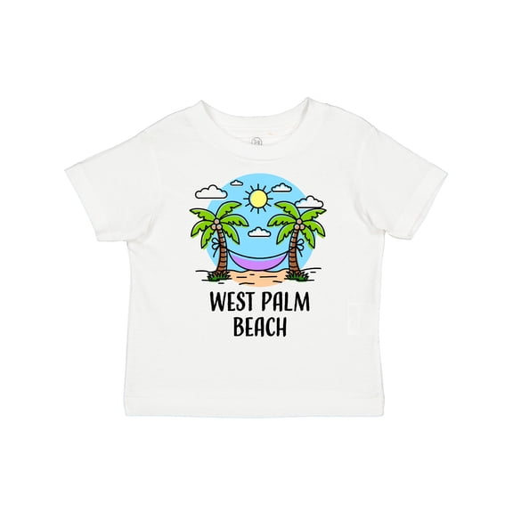 Inktastic Summer Vacation in West Palm Beach Boys or Girls Toddler T-Shirt