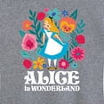 thumbnail image 3 of Alice In Wonderland - Wonderland Flowers - Women's Short Sleeve Graphic T-Shirt, 3 of 5