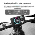 thumbnail image 4 of TFT-UKC1 Electric Bike LCD Display Colorful Screen for UART2 Protocol Controller Compatible with 24V-72V Ebike A, 4 of 7