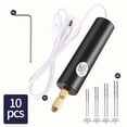 thumbnail image 2 of Estbridge Handheld Portable Mini USB Electric Drill DIY Resin Jewelry Making Wood Craft Carving Pen Power Tool Set, 2 of 6