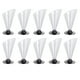 thumbnail image 1 of EeaseMX 10 vasos de postre prácticos de 160 ml, vasos para helado, gelatina, mousse, pudín, mini copas de cóctel, para fiestas, postres, fiestas nocturnas, base de vaso negra., 1 of 7