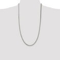 thumbnail image 5 of Auriga Fine Jewelry 925 Sterling Silver Polished 3.5 mm Curb Chain Necklace for Women 28", 5 of 7