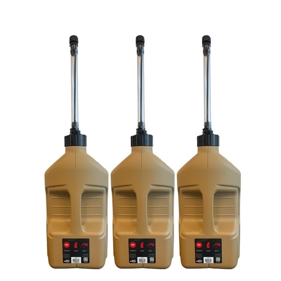 Tuff Jug 5 Gallon Utility Container 3 Pack (DESERT TAN)