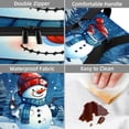 thumbnail image 4 of Christmas Double Layered Insulated Refrigerated Large Capacity Lunch Bag with Two Compartments - Carry by Hand - 7.1x11.4x16.1 Inches, 4 of 6
