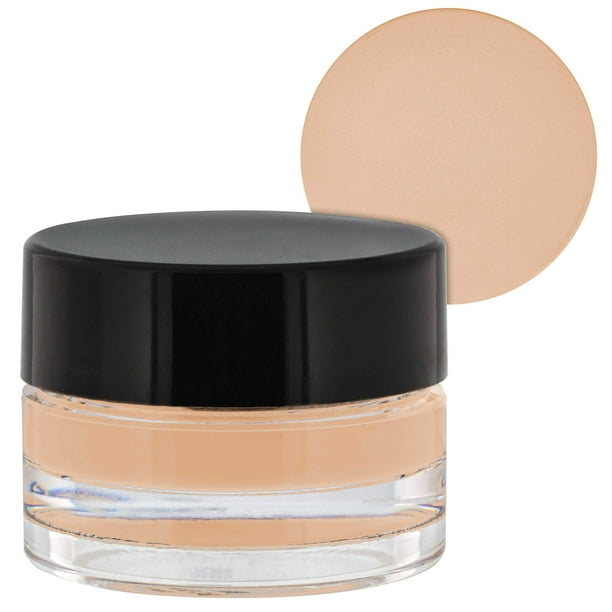 Belloccio Corrector de maquillaje de alta definición de tono claro, frasco de 5 gramos, oculta imperfecciones, oculta imperfecciones, crema cosmética para ojeras oscuras debajo de los ojos, uso debajo