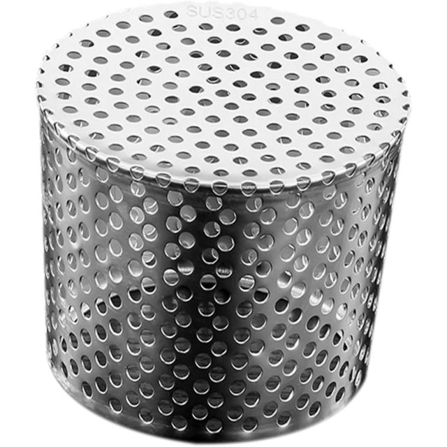 HUGFEGWE Couvercle de Drain de Sol en Acier Inoxydable Écran de Drain Filtre en Acier Inoxydable Couvercle de Drain de Toit Anti-Blocage Couvercles de Filtre de Sol Tube de Drainage Couvercle de Filtre de Toit CJB91-73809