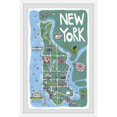 thumbnail image 2 of Marmont Hill Inc. 'New York Escape' Framed Painting Print 16 x 24, 2 of 5