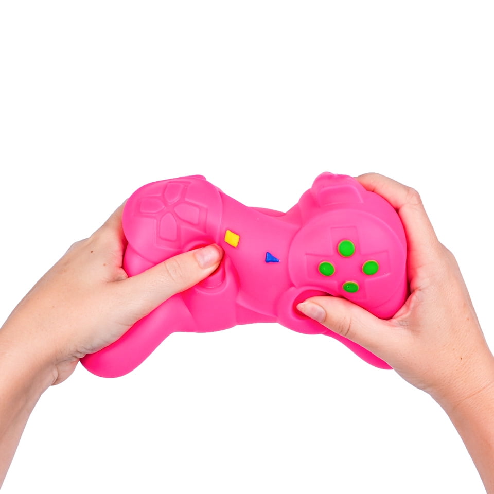 Toymendous Squeeze Game Controller, 1-Piece Large Stress Toy, Collectible, Children Ages 3+