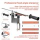 thumbnail image 3 of Blade Sharpener Fixed-Angle Professional Sharpening Stone Home Kitchen Sharpening Tool 360° Rotation Flip Design with 4 Whetstones G-Clamp, 3 of 4