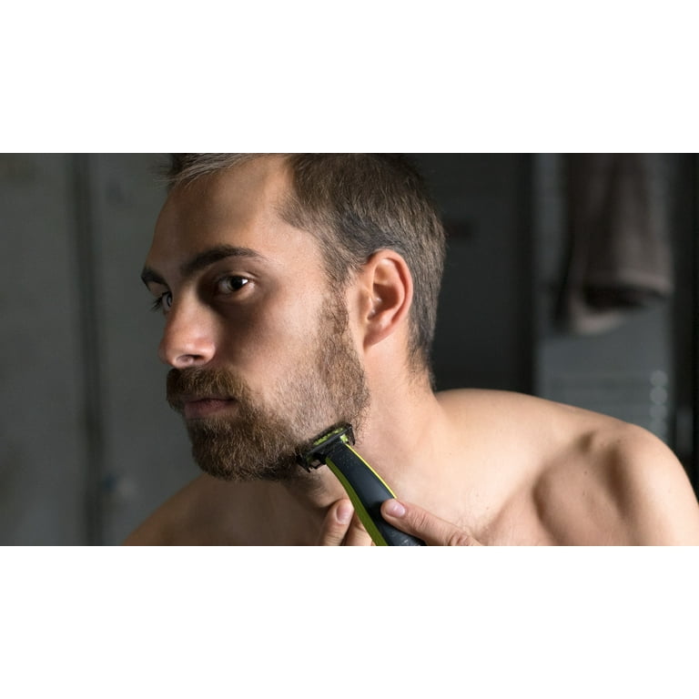 Philips Norelco Oneblade Face + Body Hybrid Electric Trimmer and QP2630/70 -