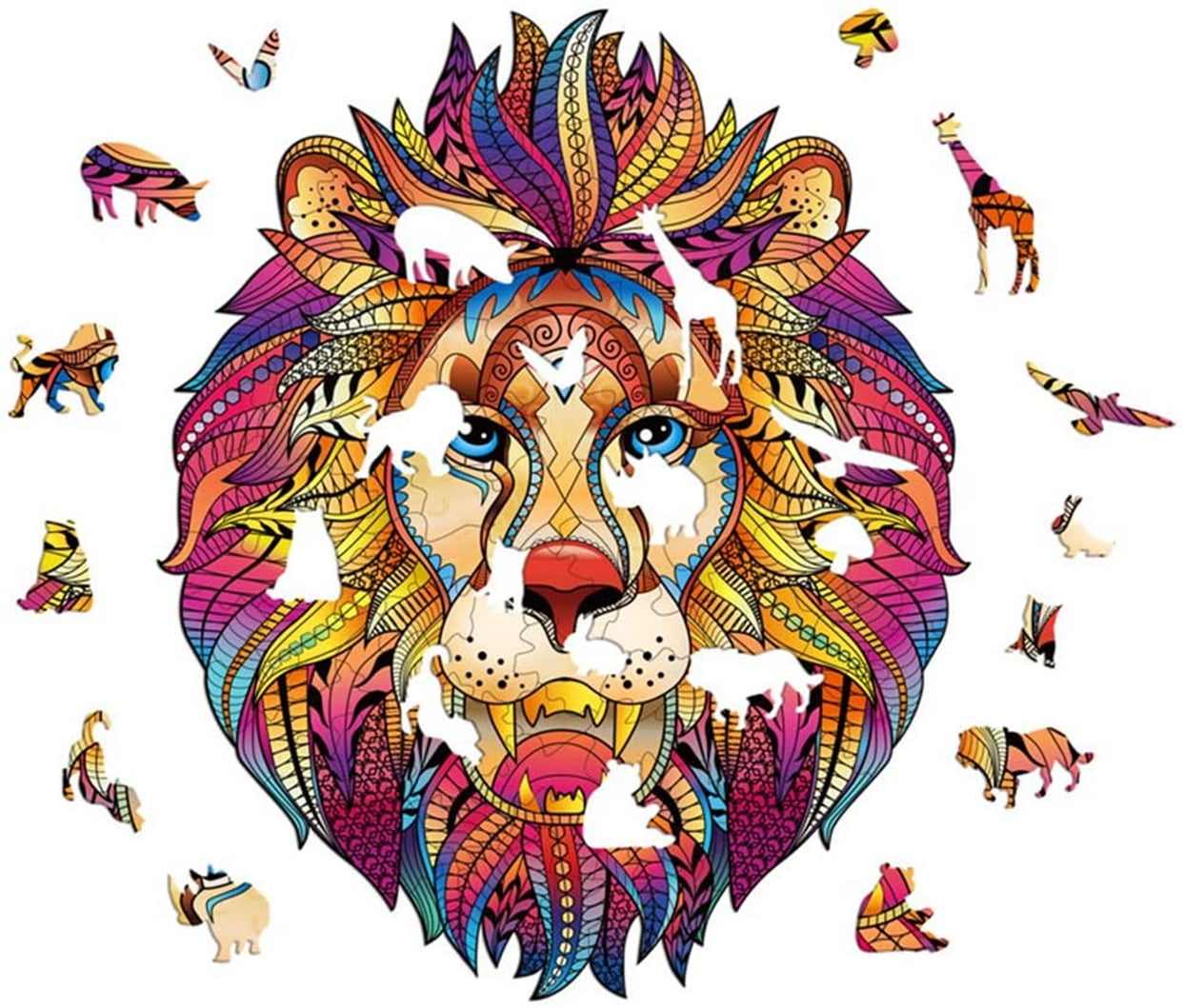 Jigsaws \u0026 Puzzles TOLOYE Wooden Jigsaw 