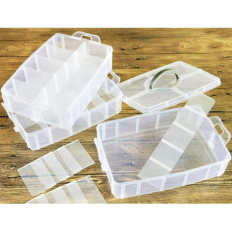 Guyuyii 3-layer Stackable Craft Storage Containers - Algeria