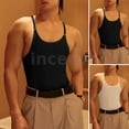 thumbnail image 4 of Body Sin Mangas Con Correa De Moda Para Hombre INCERUN, 4 of 4