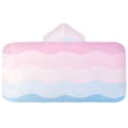 thumbnail image 5 of Yayeee Kids Hooded Towels Toddler Soft Absorbent Beach Bathing Wrap 50" x 23.5", Light Pink Stripes, 5 of 5