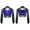 Blue, variant on iixpin Kids Girls Shiny Yoga Sports Workout Modern Ballet Crop Top Rhinestones Jazz Dance Tank Cami Vest Blue Green 6