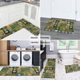 thumbnail image 5 of Pioneer Flower Floral Print Pattern Kitchen Rugs Sets Of 2,Anti Fatigue Kitchen Mat Rugs Non Slip Washable,Decorative Kitchen Floor Mats for Kitchen,Sink,Laundry,17"x30"+17"x47", 5 of 7